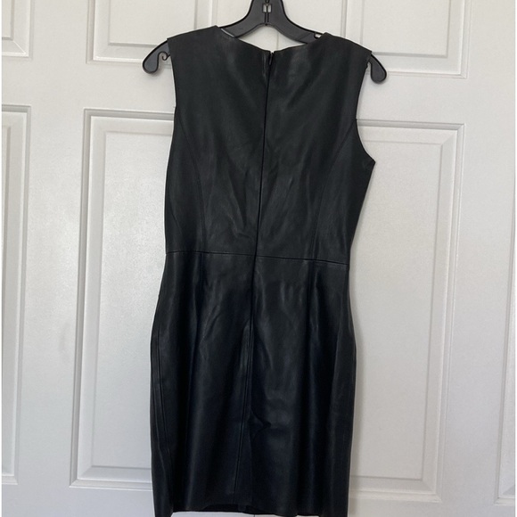 ZARA FAUX LEATHER DRESS - Picture 2 of 6